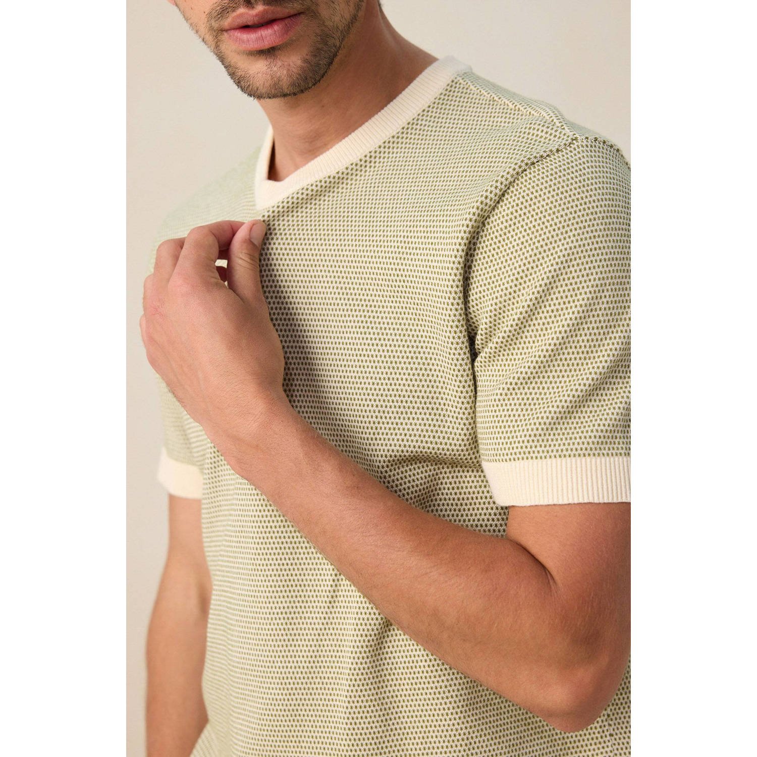 Sissy-Boy T-shirt fijn gebreid groen