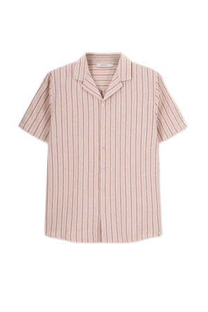 casual overhemd roze