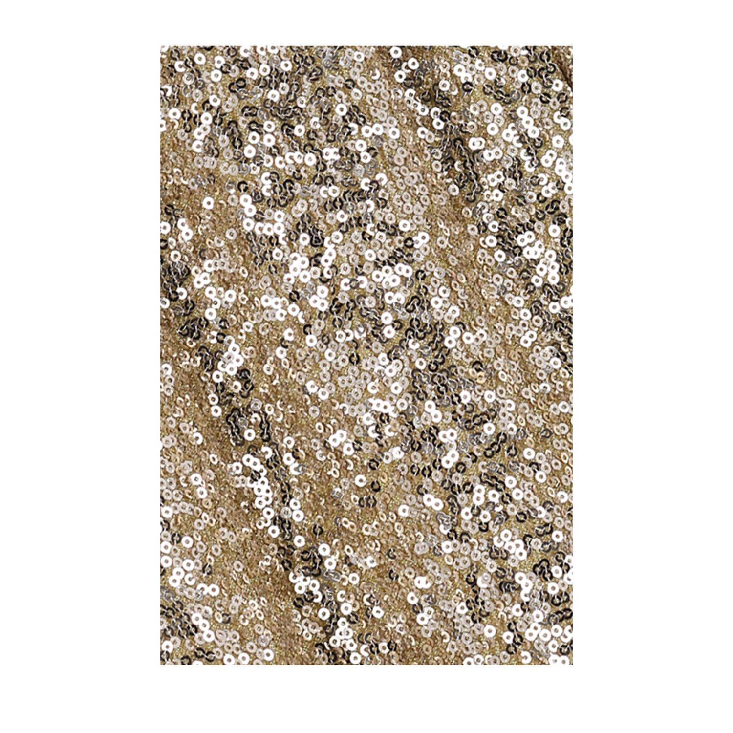 Sissy-Boy wide leg high waist broek goud met pailletten