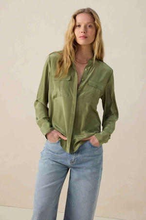 blouse groen