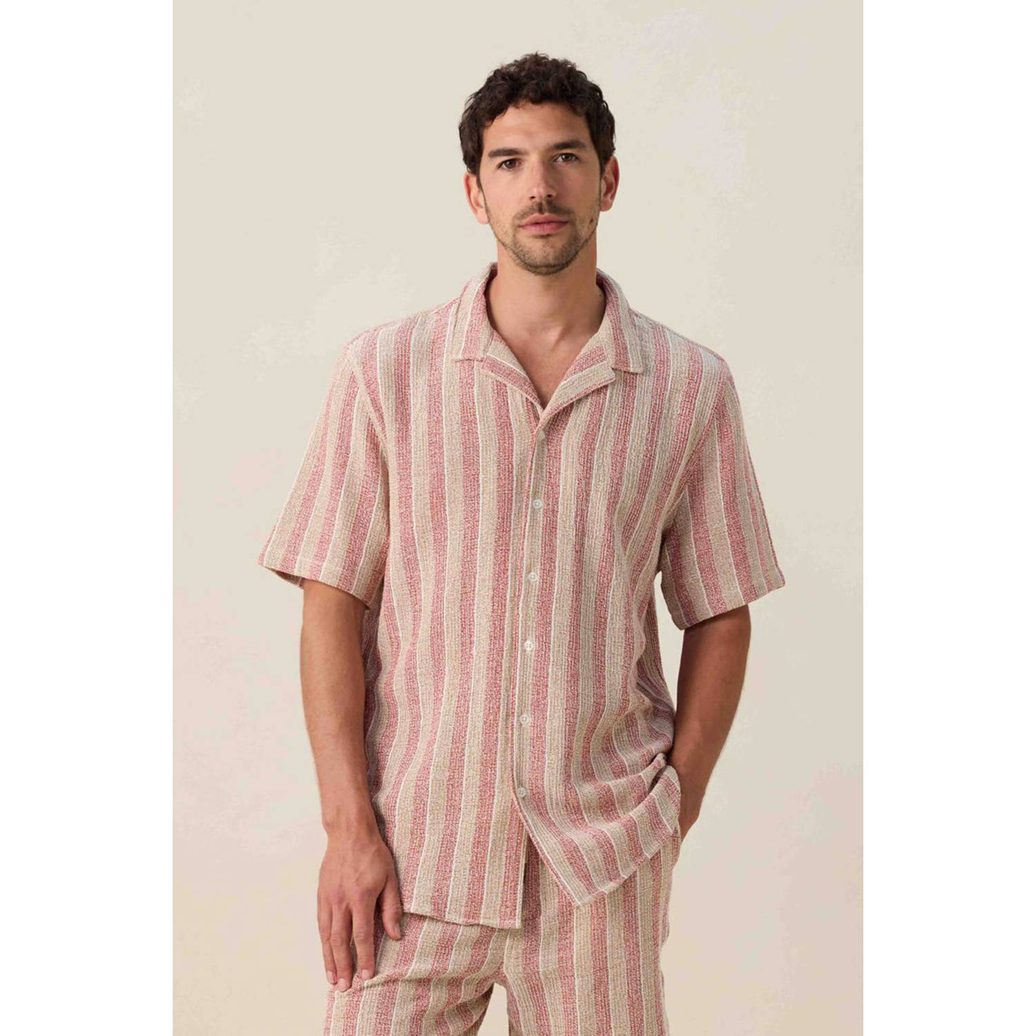 Sissy-Boy casual overhemd roze