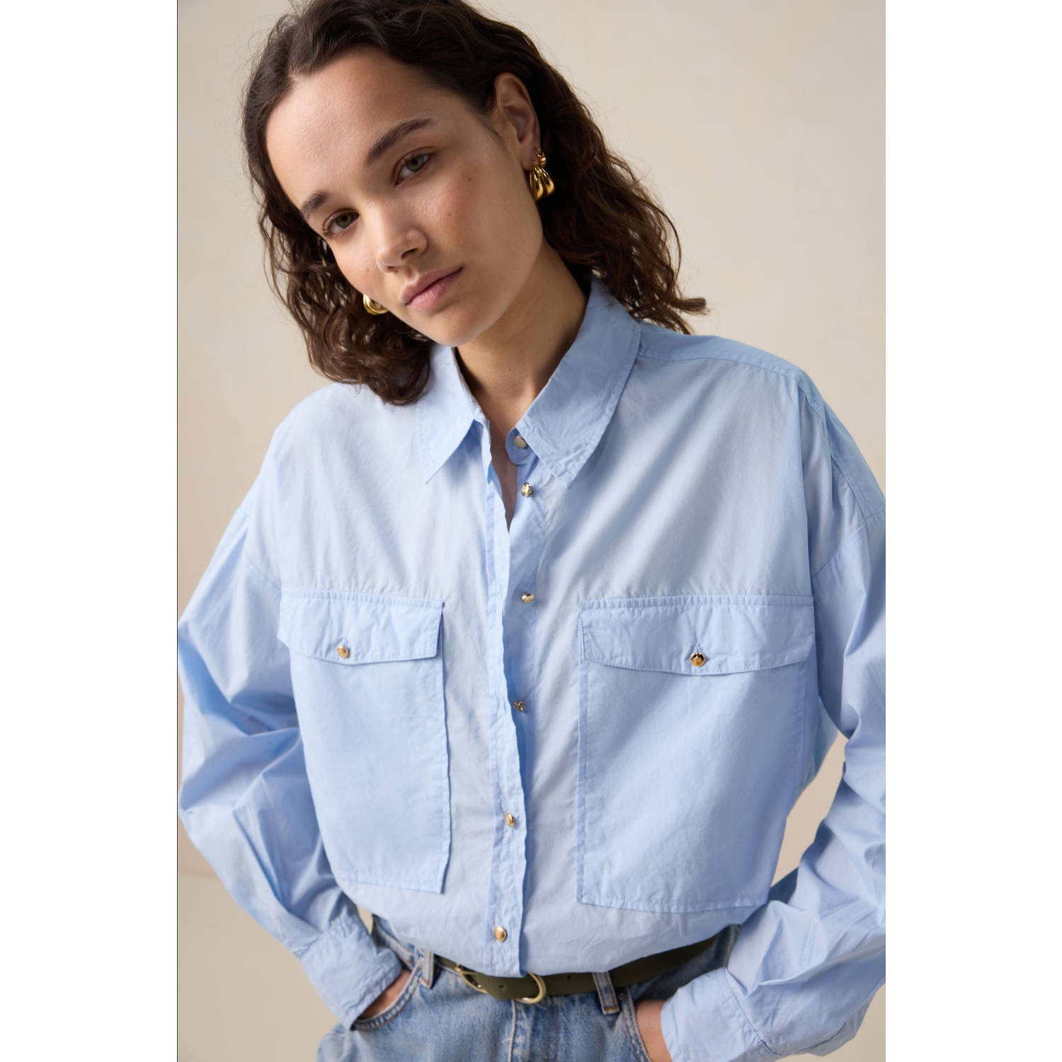 Sissy-Boy blouse lichtblauw