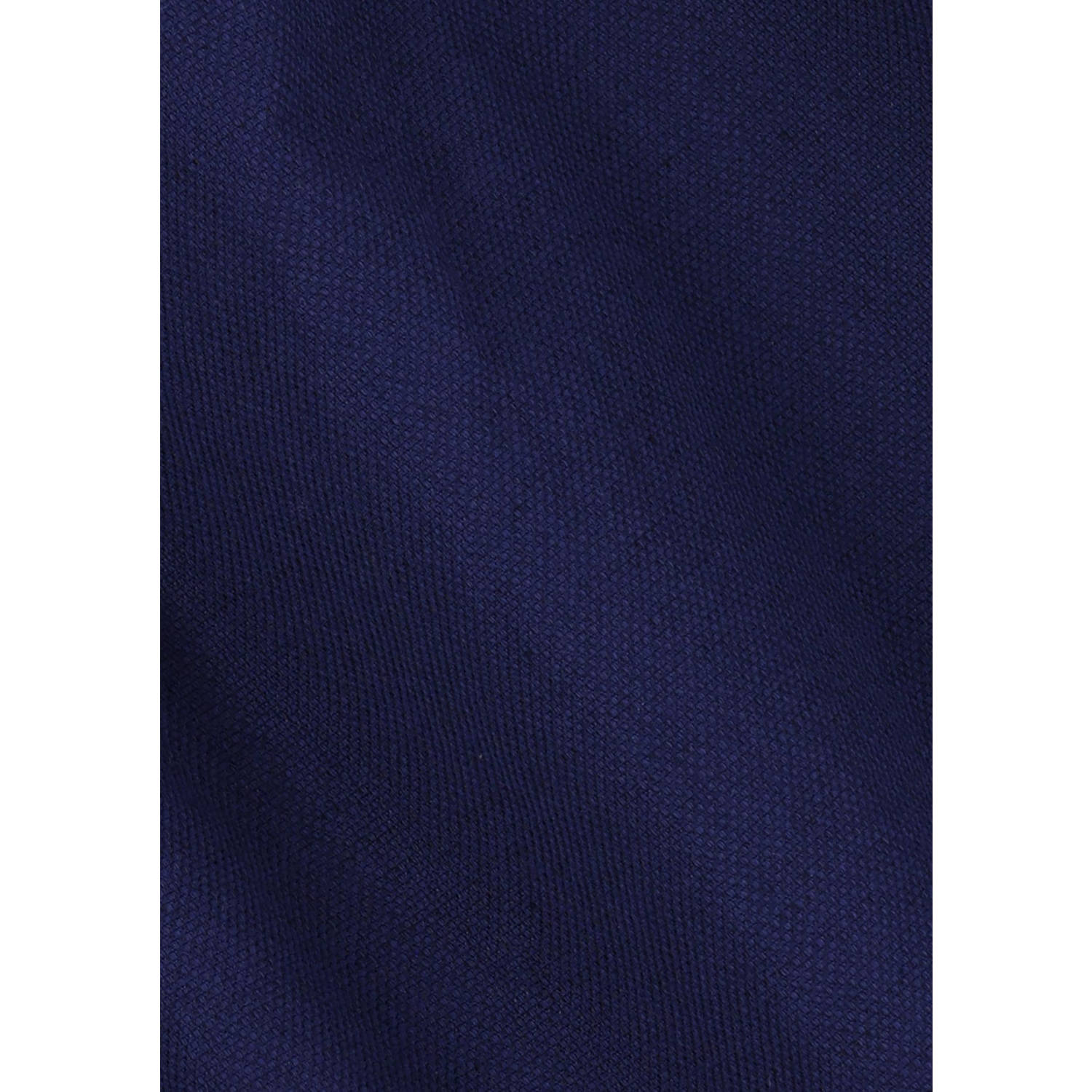 Sissy-Boy linnen regular casual short donkerblauw