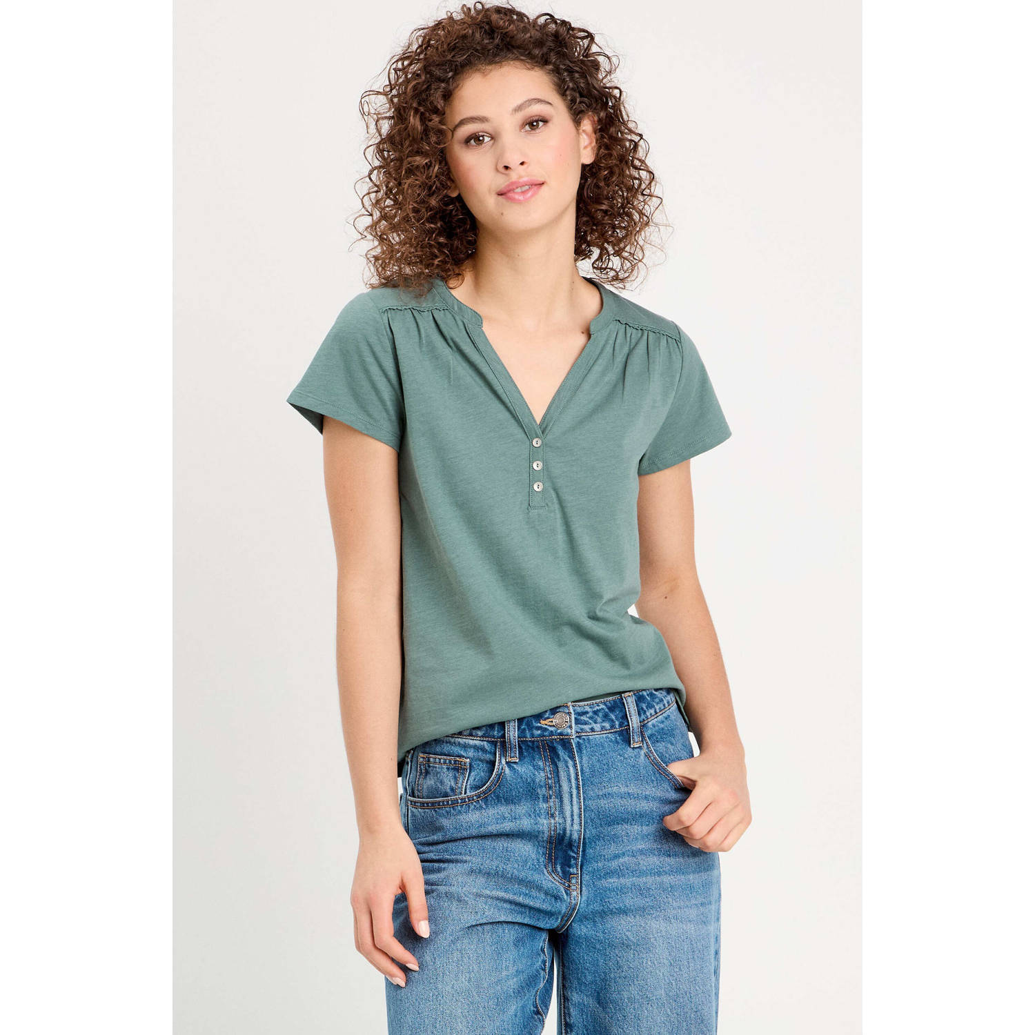 Cache top groen