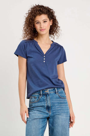 top blauw