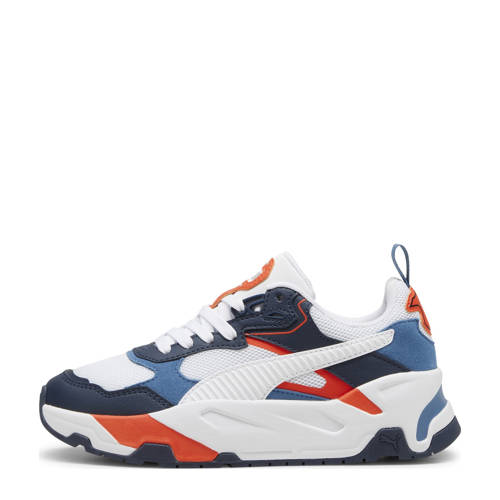 Puma Trinity sneakers donkerblauw/wit/rood afbeelding