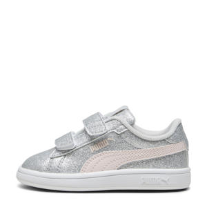 Smash 3.0 Glitz Glam sneakers zilvergrijs/roze
