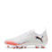 Puma junior voetbalschoenen wit/zwart/rood