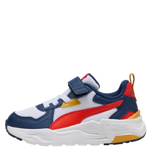 Puma Trinity Lite sneakers donkerblauw/rood/geel afbeelding