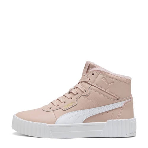 Puma Carina 3.0 Mid WTR sneakers lichtroze/wit afbeelding