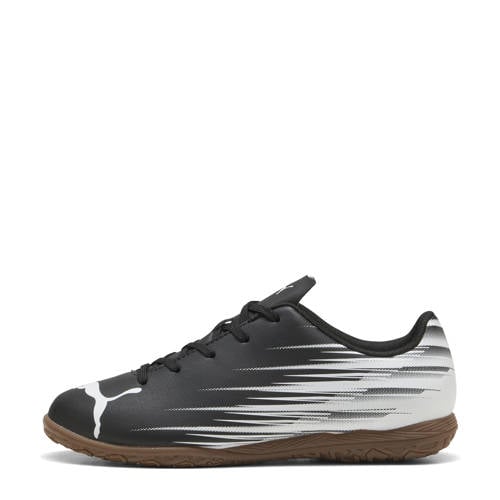 Puma Attacanto II IT junior voetbalschoenen zwart/wit afbeelding