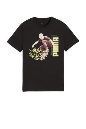 T-shirt zwart