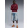 Puma hoodie ESS donkerrood