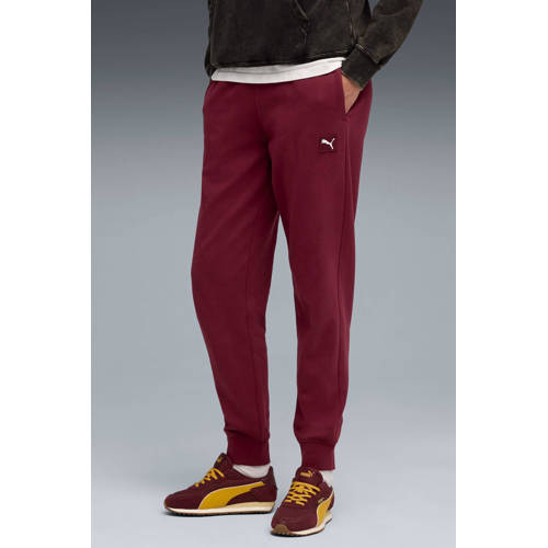 Puma joggingbroek Ess Elevated donkerrood afbeelding
