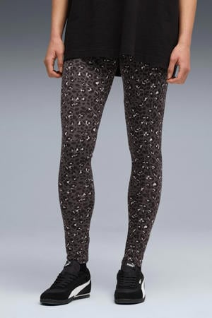 sportlegging zwart/bruin