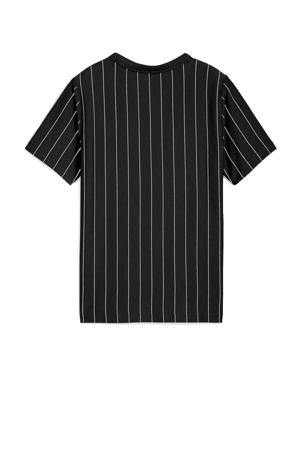 T-shirt zwart/wit