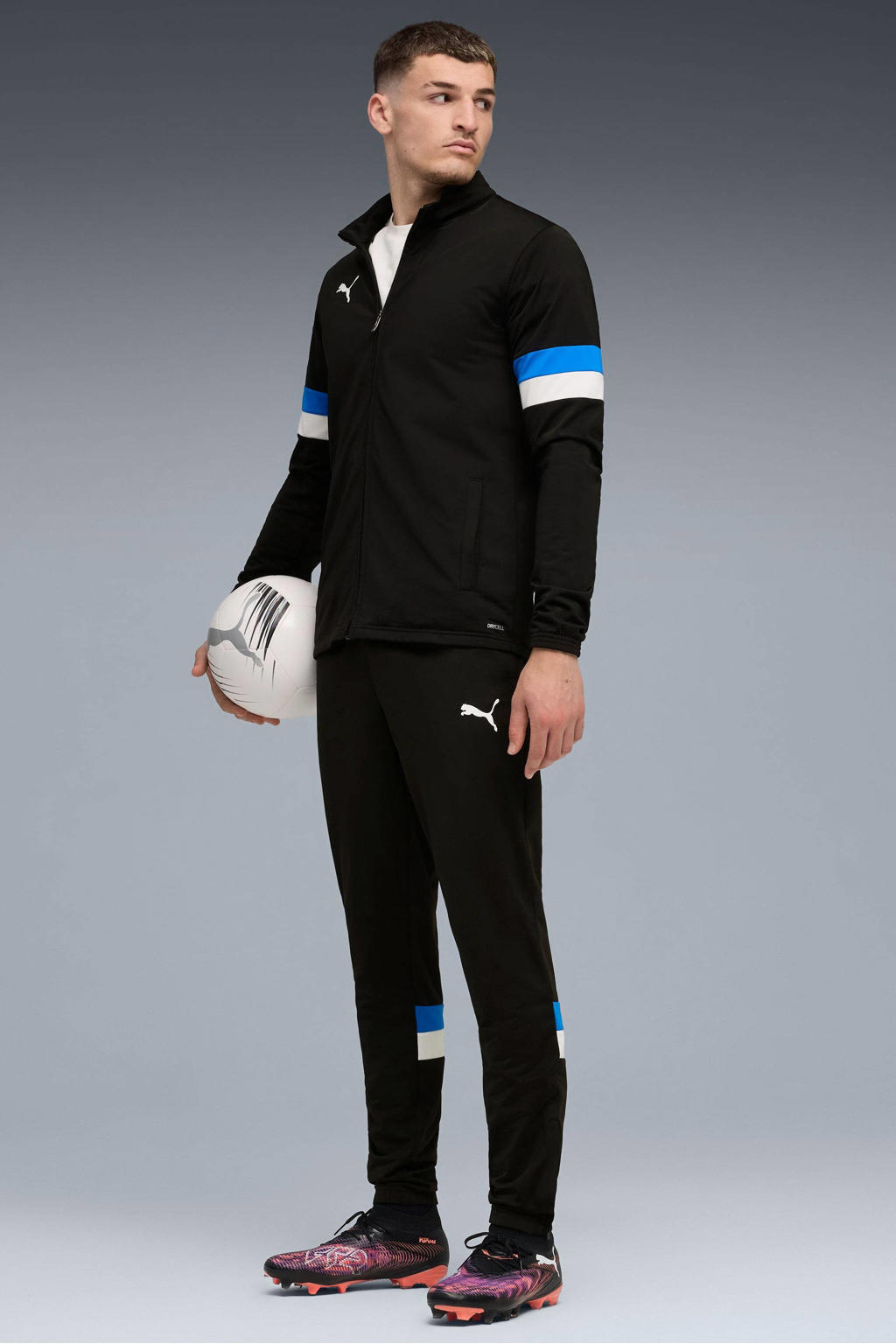 Puma Senior senior trainingspak individualRISE zwart