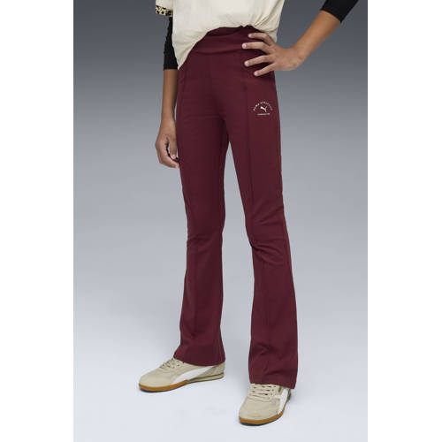 Puma flared legging donkerrood afbeelding