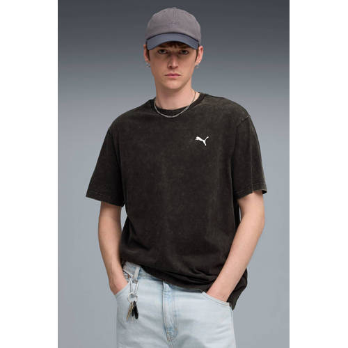 Puma T-shirt zwart/bruin afbeelding