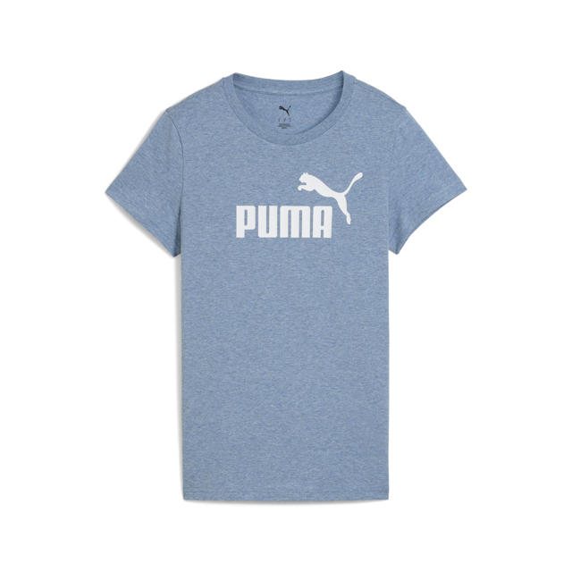 Puma T-shirt blauw/wit kopen? Morgen in huis wehkamp
