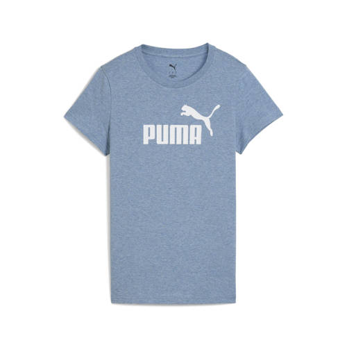 Puma T-shirt blauw/wit afbeelding