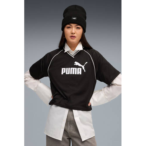 Puma sportshirt zwart/wit afbeelding