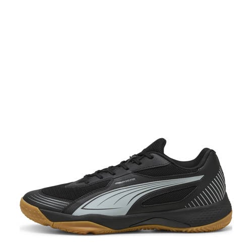 Puma SolarFlash III senior zaalvoetbalschoenen zwart/grijs afbeelding