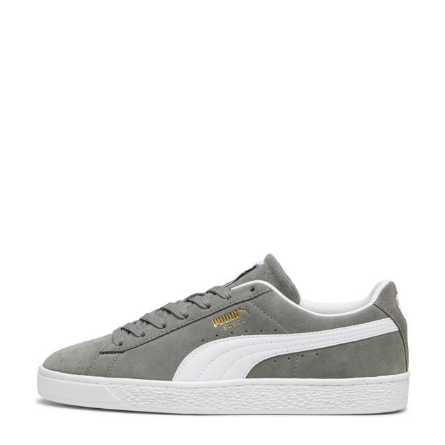 Mens Trainers Puma Suede Classic Trainers In Grey Puma SUEDE Black Fast  Delivery Spartoo Europe Shoes Low - Main Image