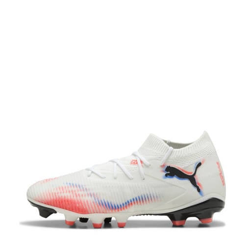 Puma Future 8 Match senior voetbalschoenen wit/rood/blauw afbeelding