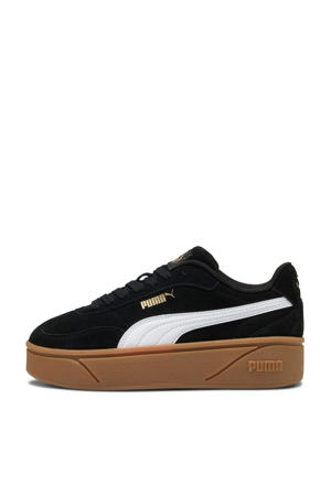 Club suede leren sneakers II Era zwart/wit