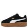 Puma Club suede leren sneakers II Era zwart/wit