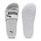 Puma Leadcat 2.0 slippers met logo - wit/zwart