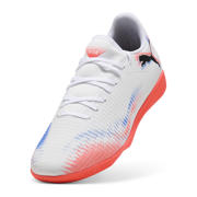 thumbnail: Puma Future 8 Play senior zaalvoetbalschoenen wit/oranje/blauw
