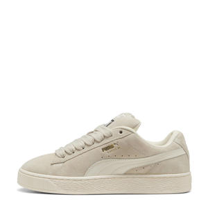 Suede XL sneakers ecru/wit