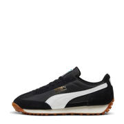 thumbnail: Zwart en witte unisex Puma Easy Rider Vintage suede sneakers van 68,2% leer/ 31,2% textiel met veters