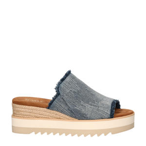 Diana Mule  denim muiltjes blauw