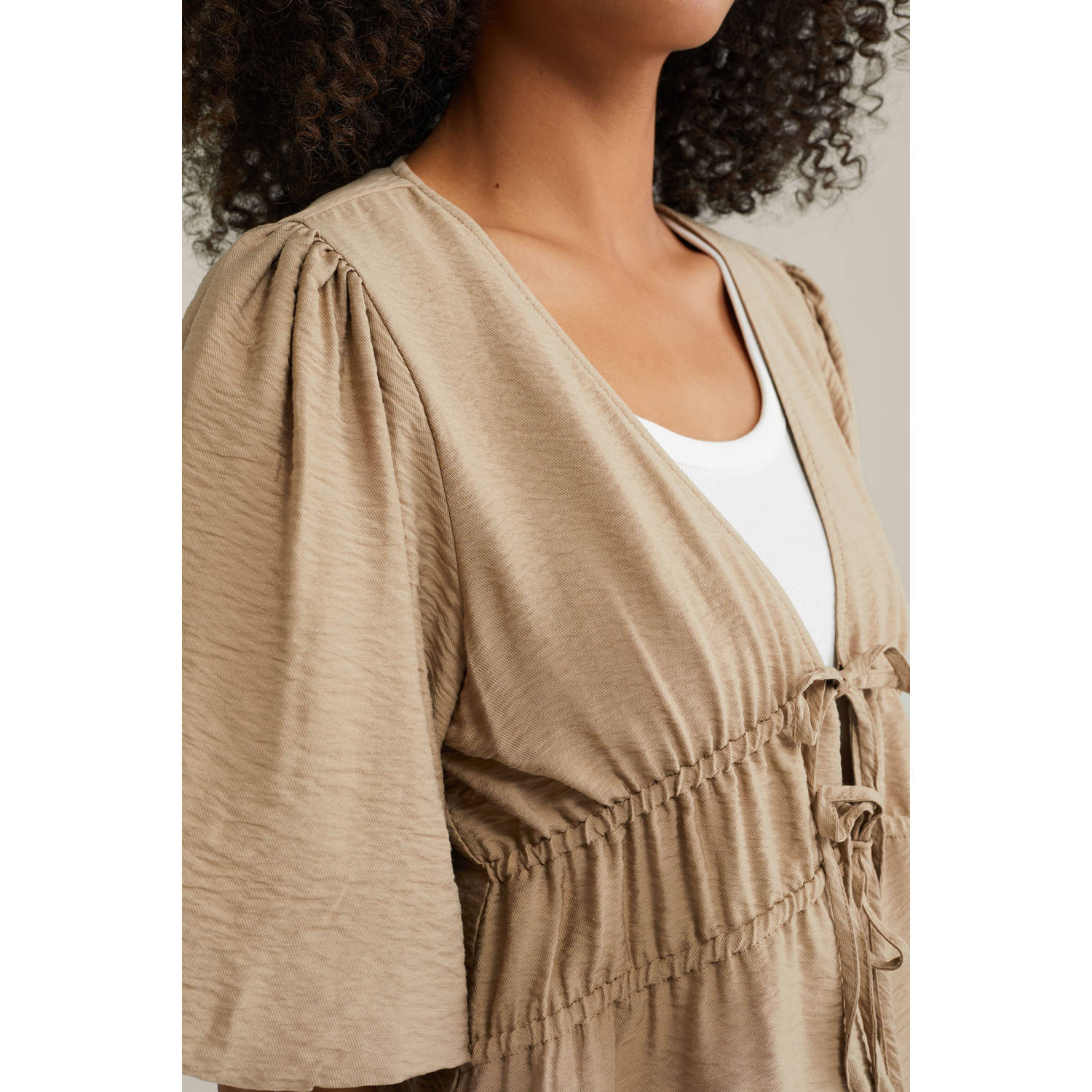 WE Fashion top beige