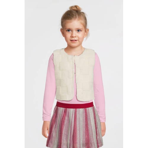 Quapi teddy gilet ecru afbeelding