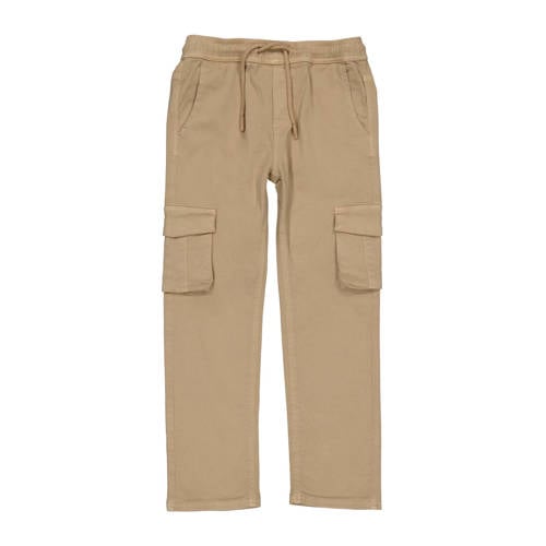 Quapi regular casual broek beige afbeelding