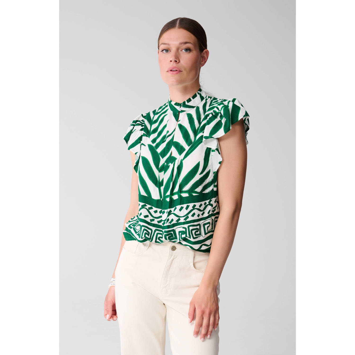 Shoeby blousetop groen