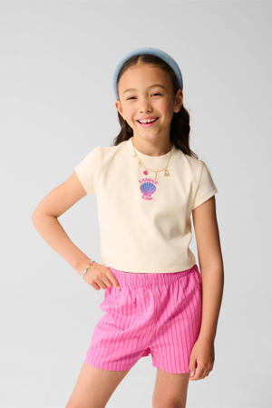 cropped top ecru