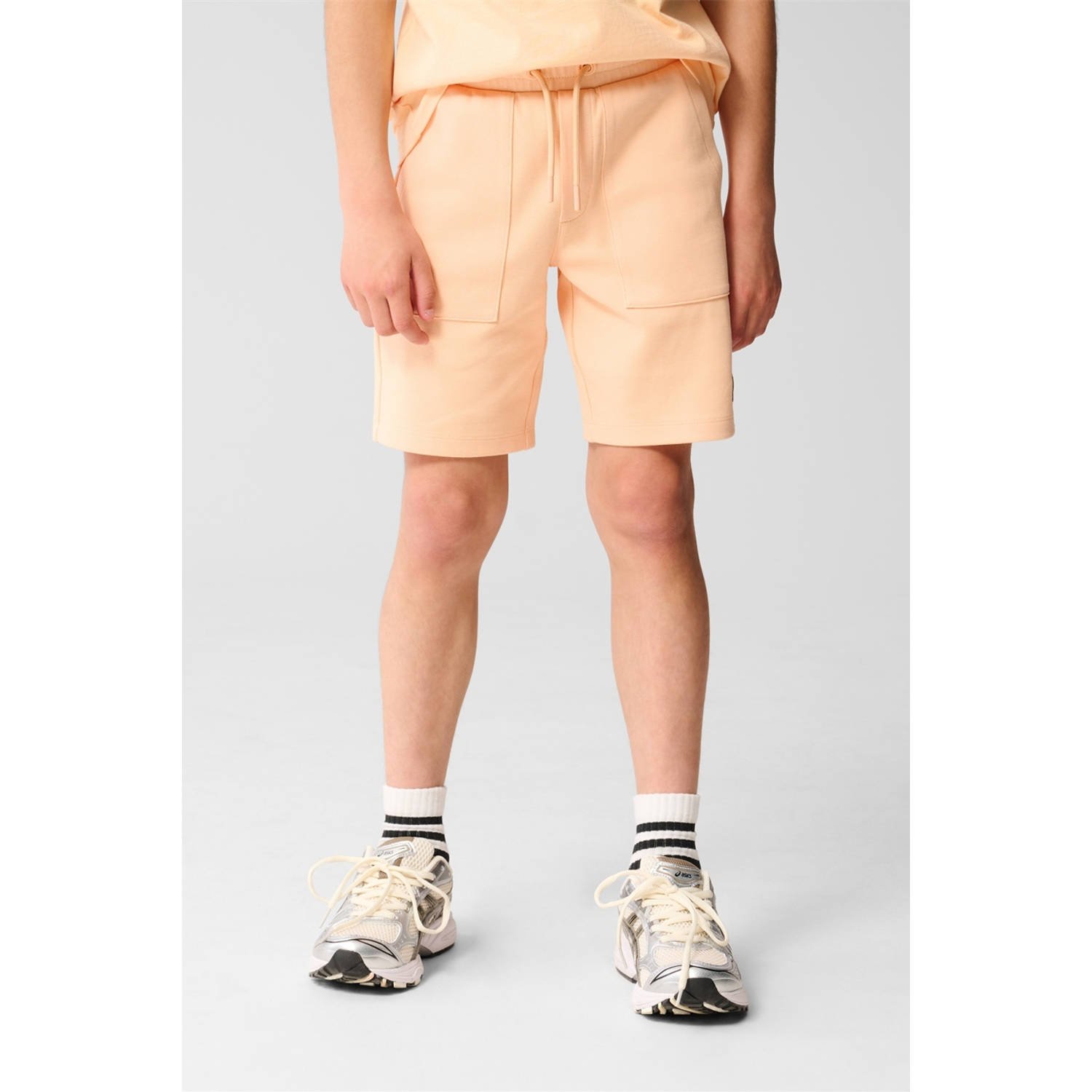 Shoeby regular sweatshort oranje