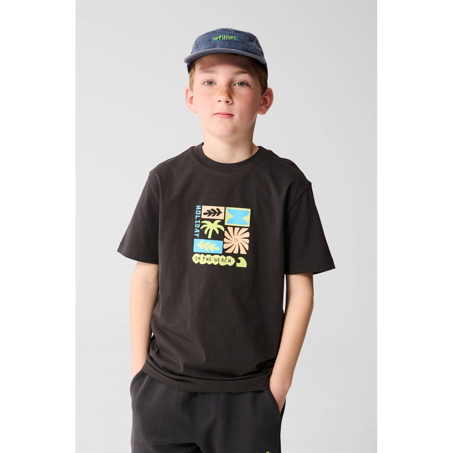Shoeby T-shirt antraciet