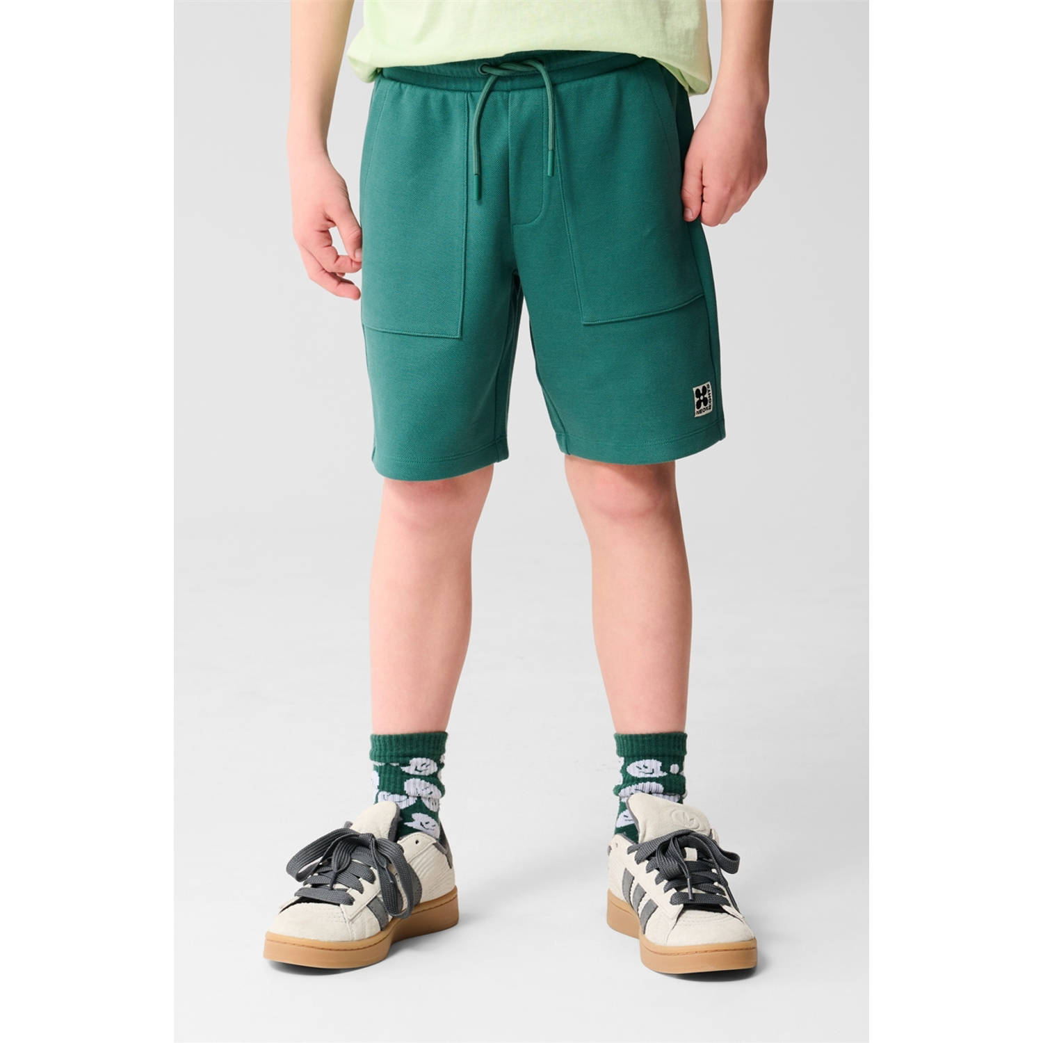 Shoeby regular sweatshort groen
