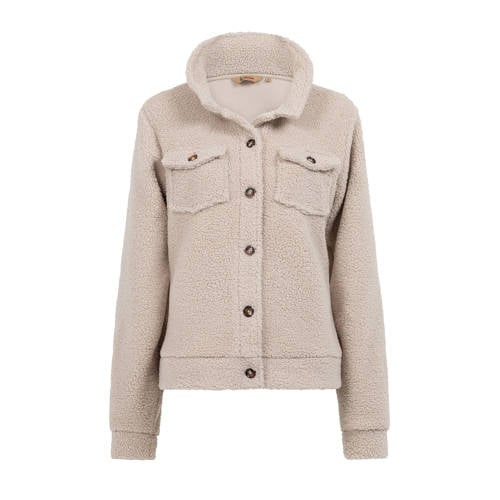 Life-Line teddy jas Abby beige afbeelding