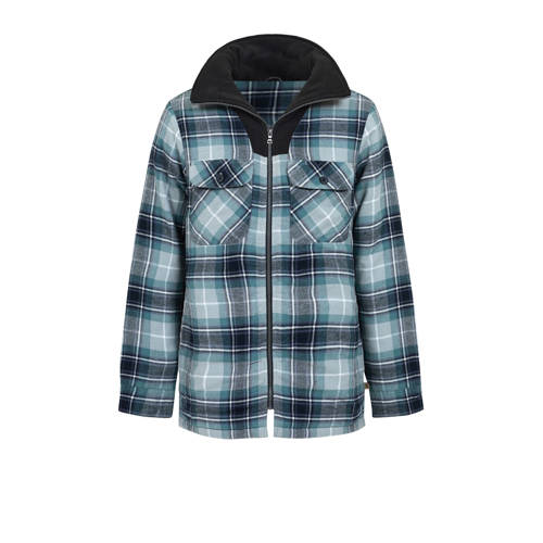 Life-Line overshirt Peter Padded groen/grijs afbeelding