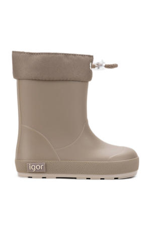 Yogi Borreguito DK Cuello gevoerde regenlaarzen taupe