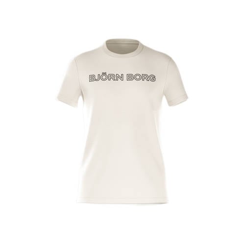 Björn Borg Borg Essential T-shirt ecru afbeelding