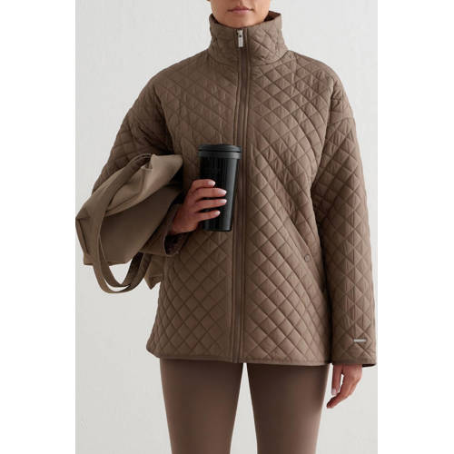 Aim'n Quilted jack lichtbruin afbeelding