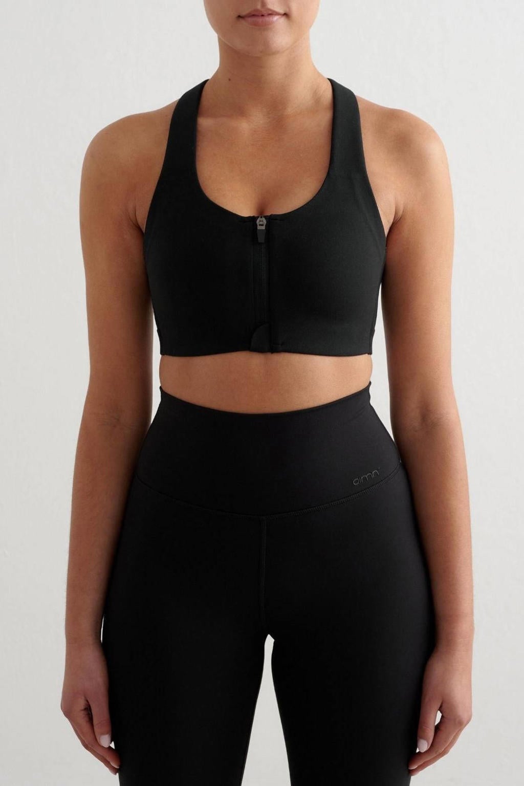 Aim'n sport-bh high support Sense zwart